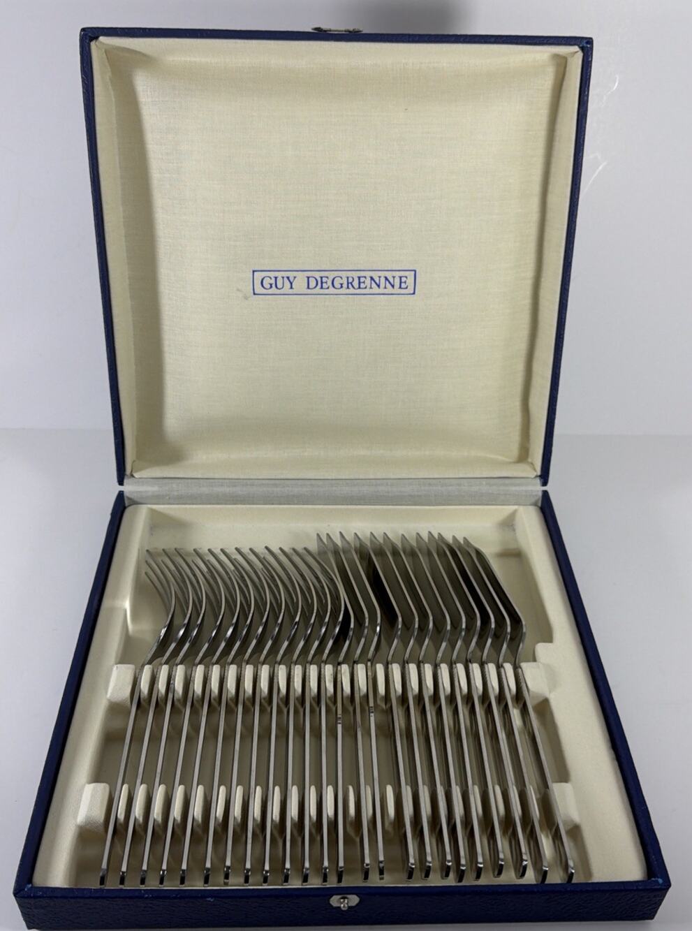 24 Piece Guy Degrenne Fish Knife & Fork Set